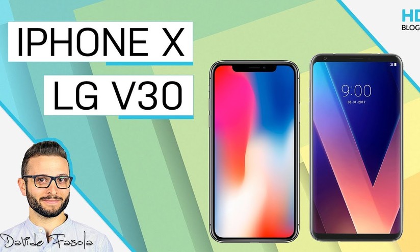 Apple Iphone X Vs Lg V30 Il Confronto Video Hdblog It