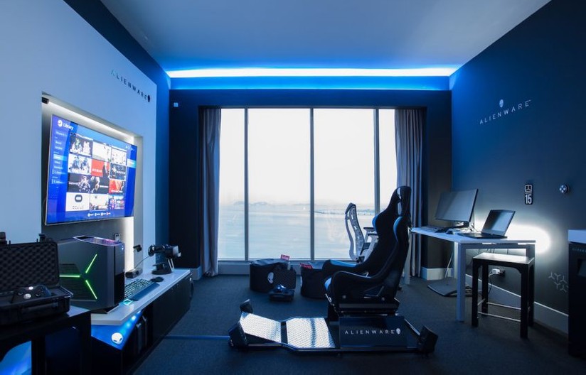 La stanza Alienware all'Hilton di Panama è il paradiso dei gamer in vacanza  