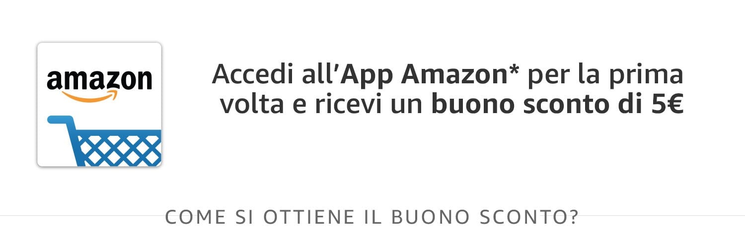 5 Euro Di Buono Amazon Se Utilizzate L'app Per La Prima Volta