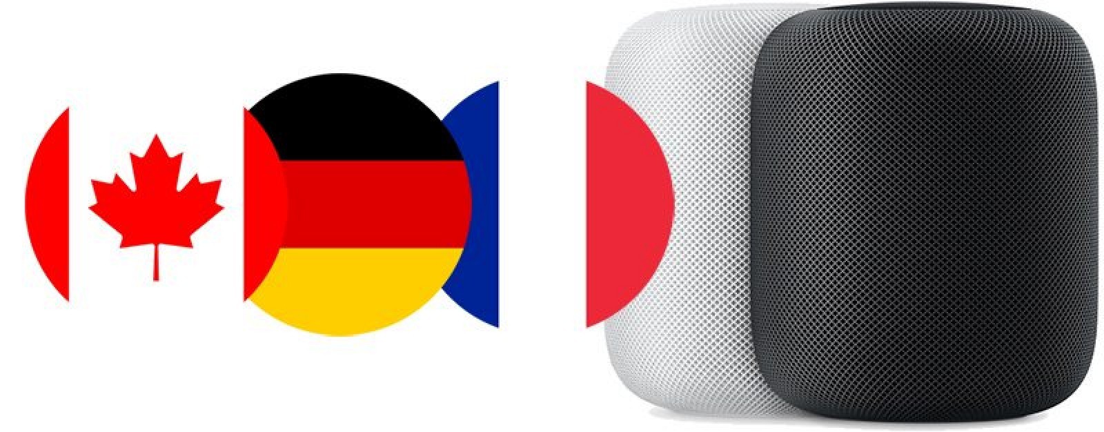 Apple HomePod ufficialmente disponibile in Canada, Francia e Germania 