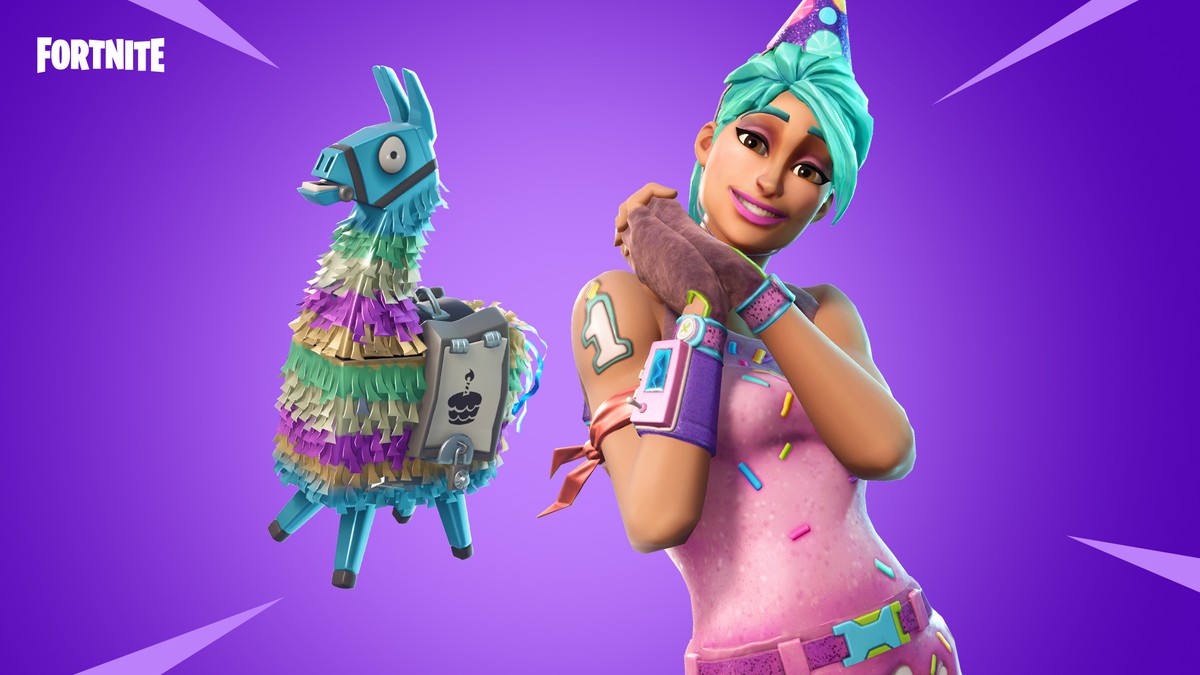 Fortnite patch 5.10: torte di compleanno, mitraglietta ...