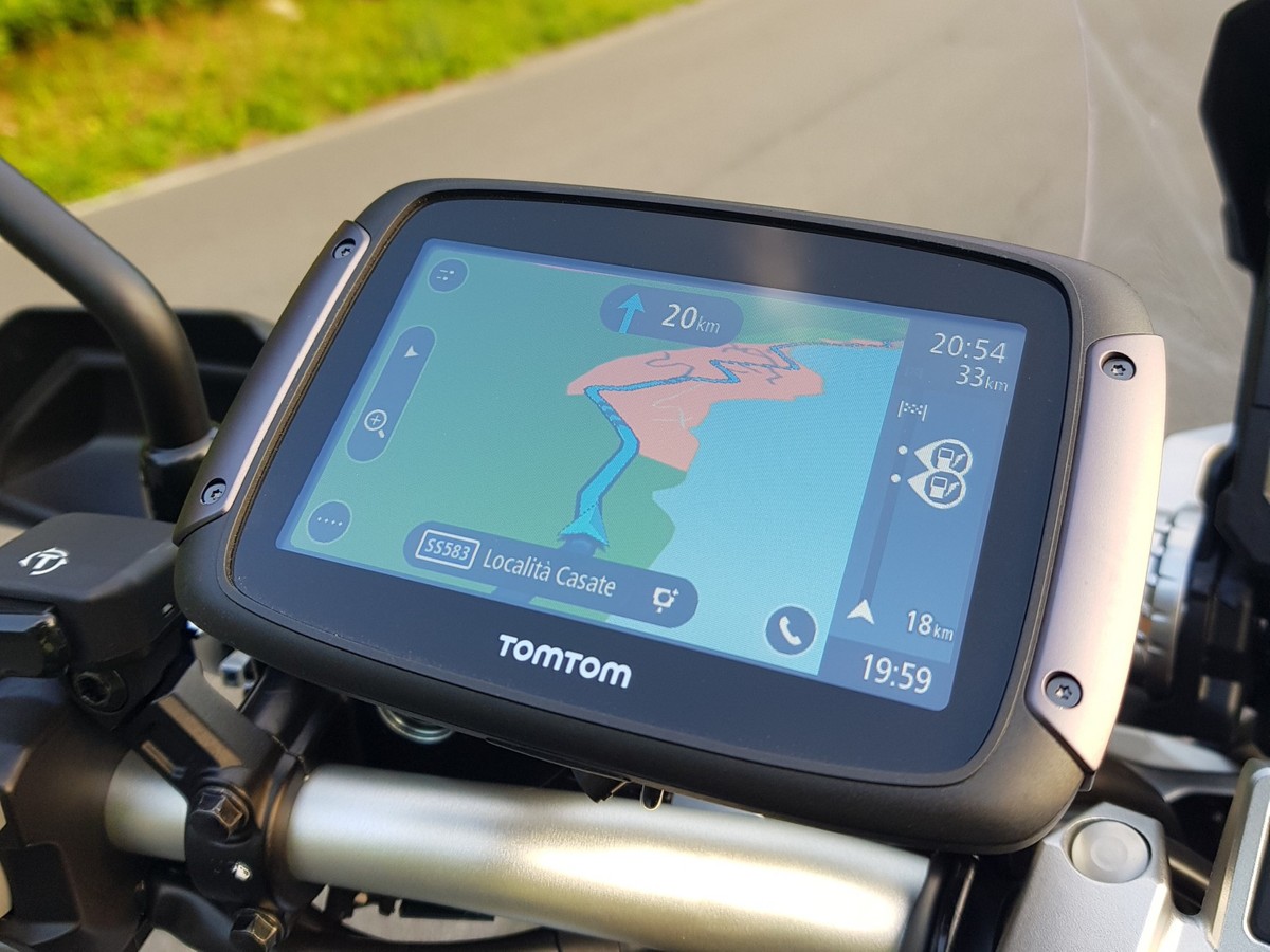 TomTom Rider 550 prova del navigatore da moto con processore Quad Core HDmotori.it