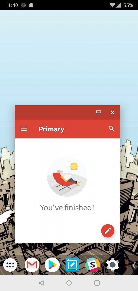 Taskbar si aggiorna: ridimensionamento finestre su Android 9 Pie senza Root