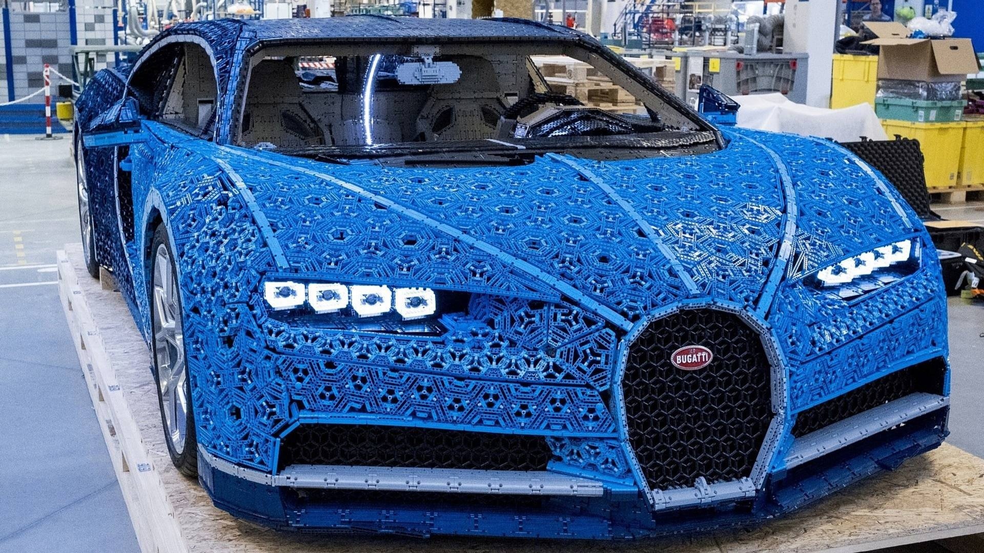 real size lego bugatti