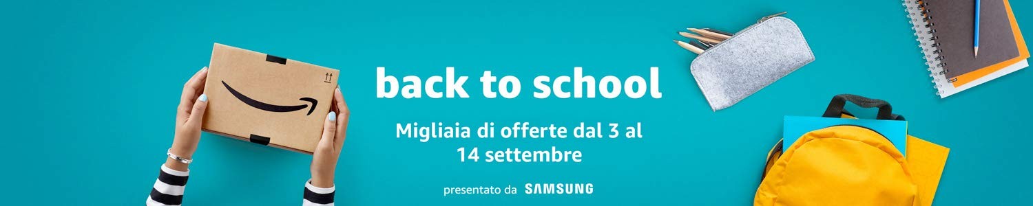 Back To School: offerte su libri, cancelleria e tanta