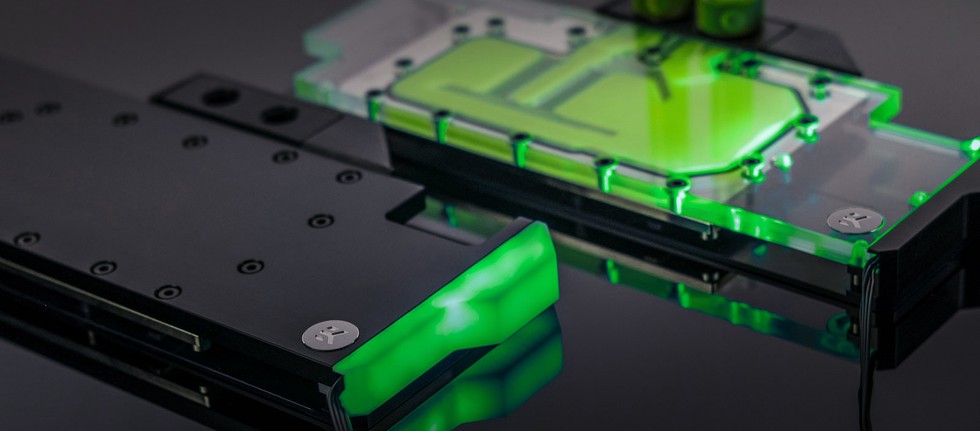 NVIDIA GeForce RTX: arrivano i primi waterblock single slot targati EK
