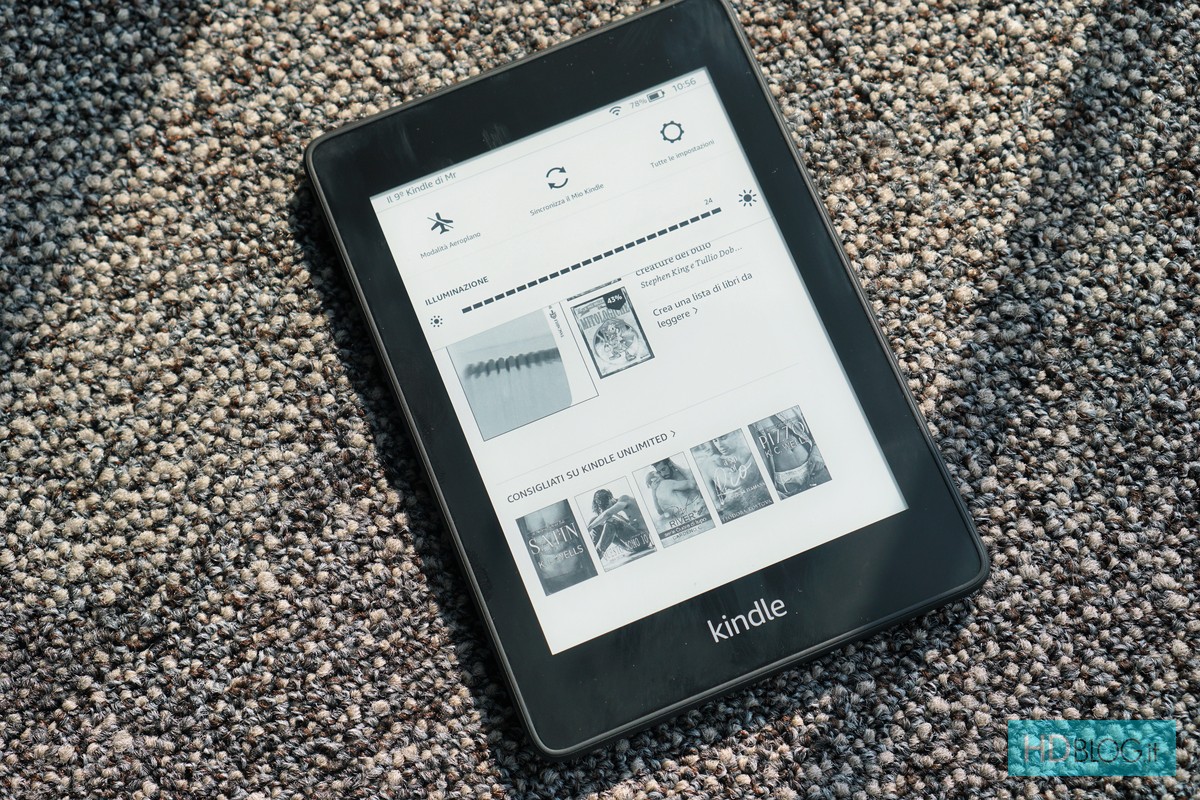 Amazon Kindle Day Kindle PaperWhite e Kindle con luce in offerta