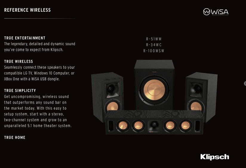 Klipsch 2024 wisa 2019