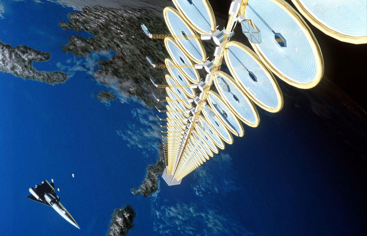 Energia solare dallo spazio: colossi orbitali e il sogno della trasmissione wireless