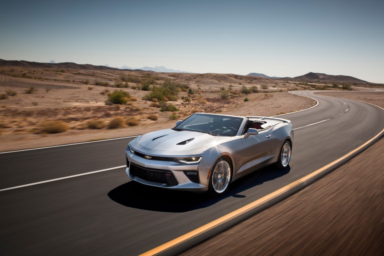 Chevrolet Camaro: il V8 con 