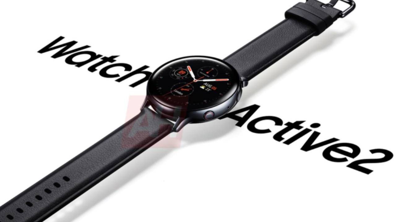 Galaxy Watch Active 2: colorazione oro rosa nel nuovo render stampa 