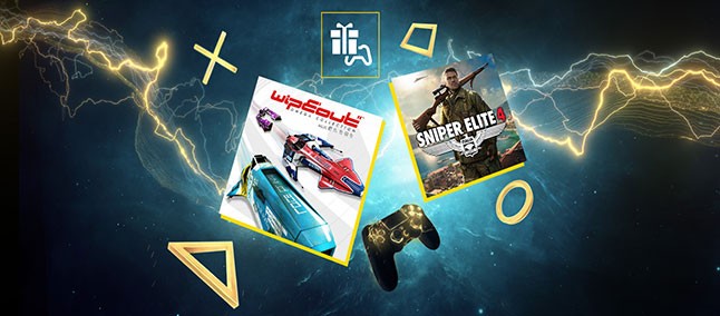 WipEout Omega e Sniper Elite 4 são os jogos grátis da PS Plus em