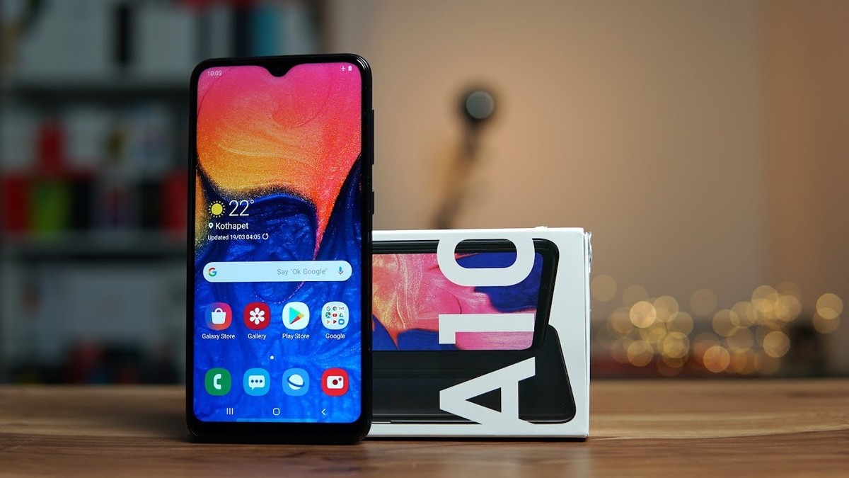 galaxy a10 android