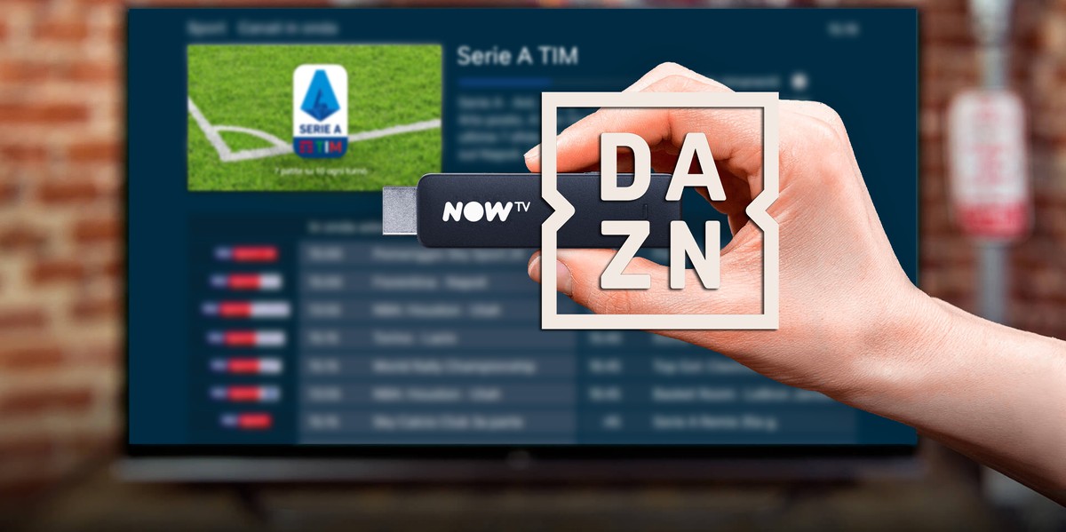 L'applicazione DAZN da oggi disponibile su NOW TV Smart
