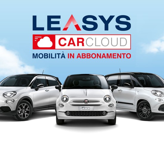 Leasys CarCloud: abbonamento noleggio Fiat e Jeep su