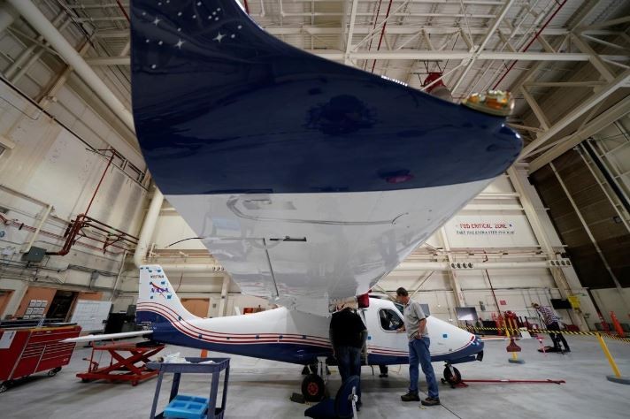 Ecco Il Primo Aereo Elettrico Della Nasa X 57 Maxwell Hdmotoriit 4906