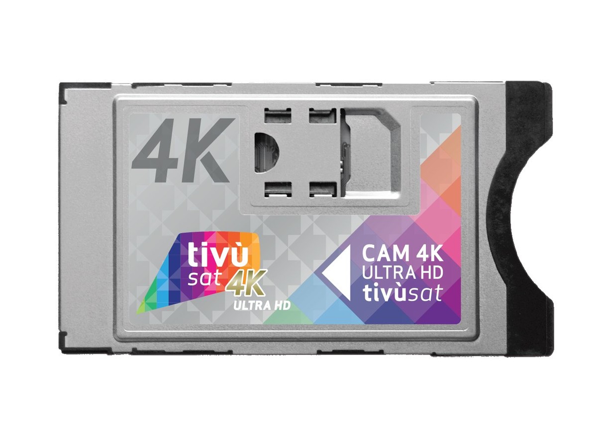 Tivùsat: in arrivo la nuova CAM 4K, i canali Ultra HD saranno 7 nel 2020 