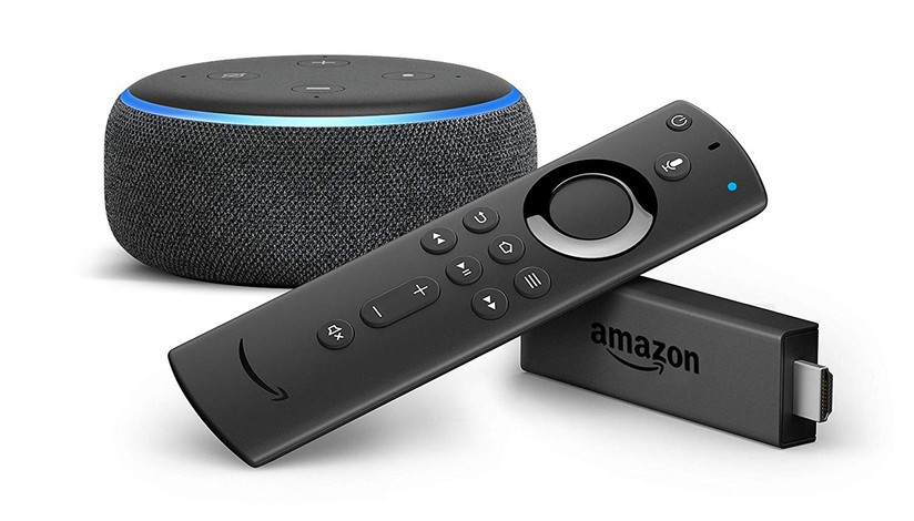 Fire TV Stick con telecomando Alexa + Echo Dot: offerta  al miglior  prezzo 