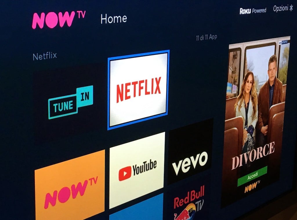 Netflix: come vederlo su NOW TV Smart Stick e NOW TV Box 