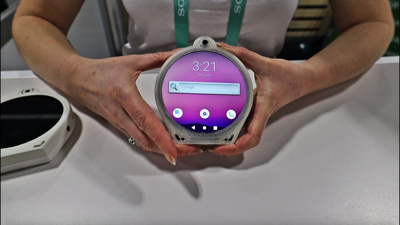 Cyrcle Phone: lo smartphone Android rotondo | Immagini e video