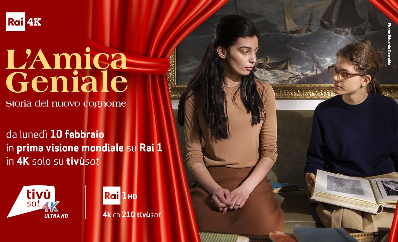 L'amica geniale, seconda stagione su Rai 4K dal 10 febbraio 