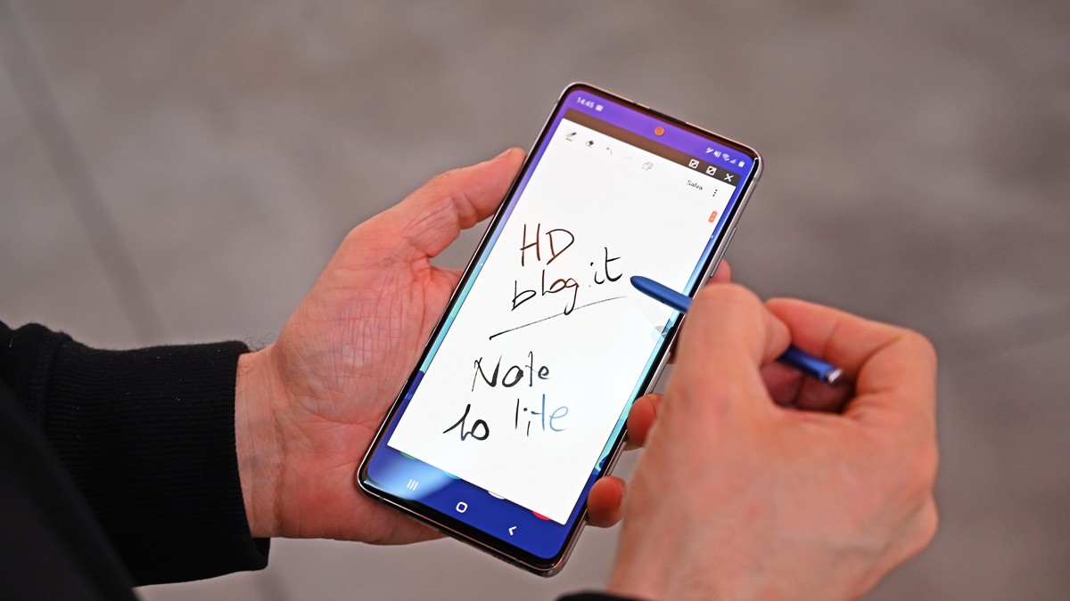 samsung note 10 lite one ui 2.1
