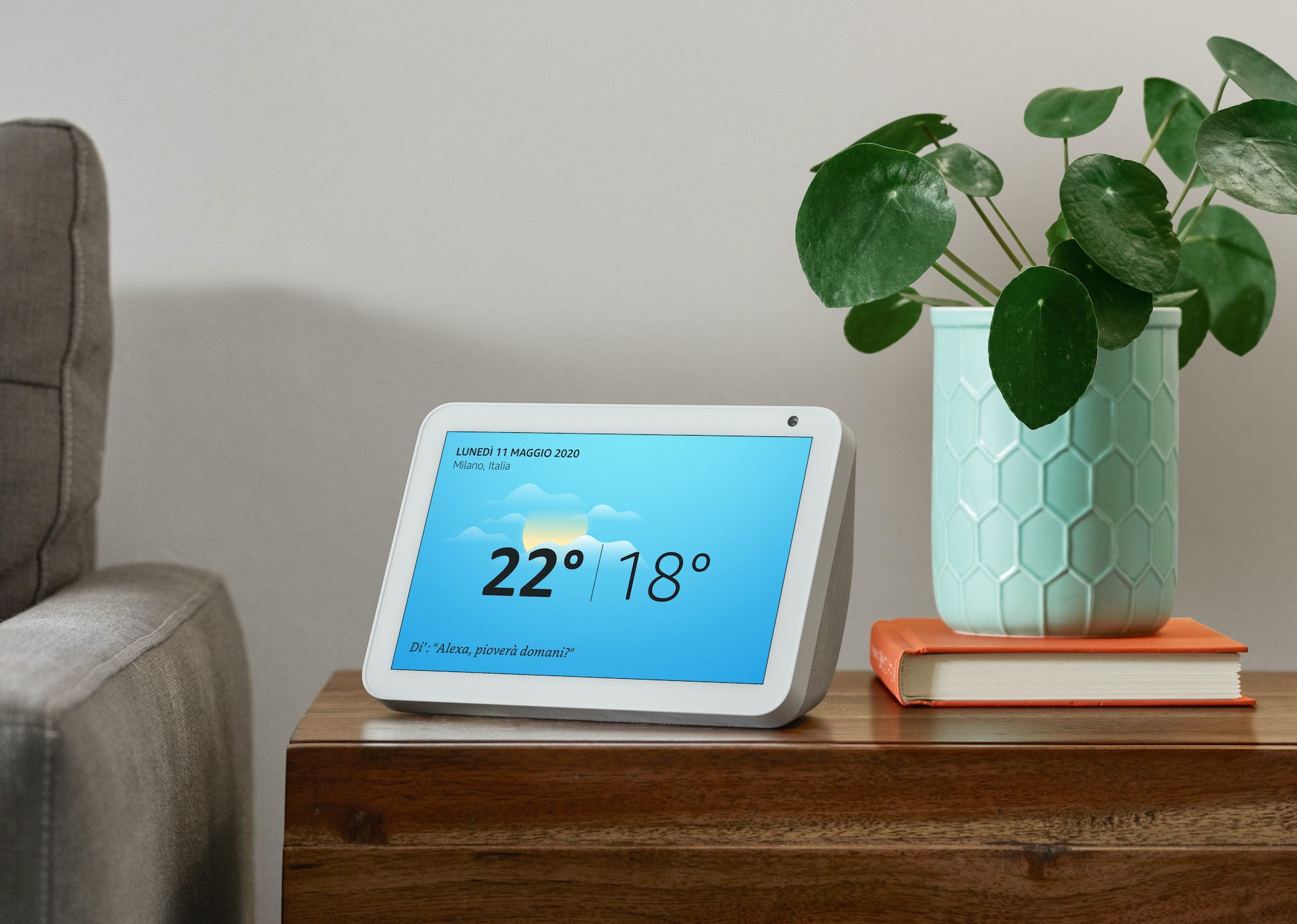 Echo Show 5 – Resta sempre in contatto con l'aiuto di Alexa, Nero –