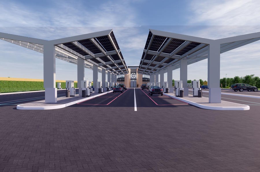 Gridserve: la sua prima innovativa stazione di ricarica per le EV