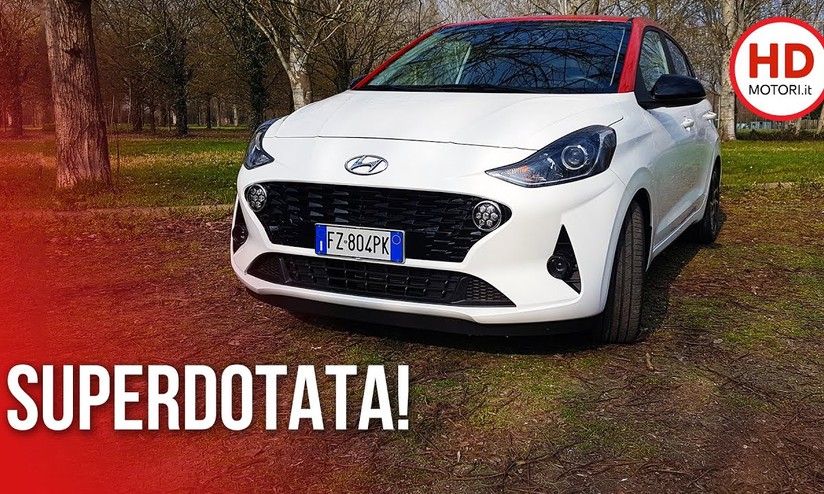 Hyundai i10: costa come la Panda ma è più tecnologica e sicura 