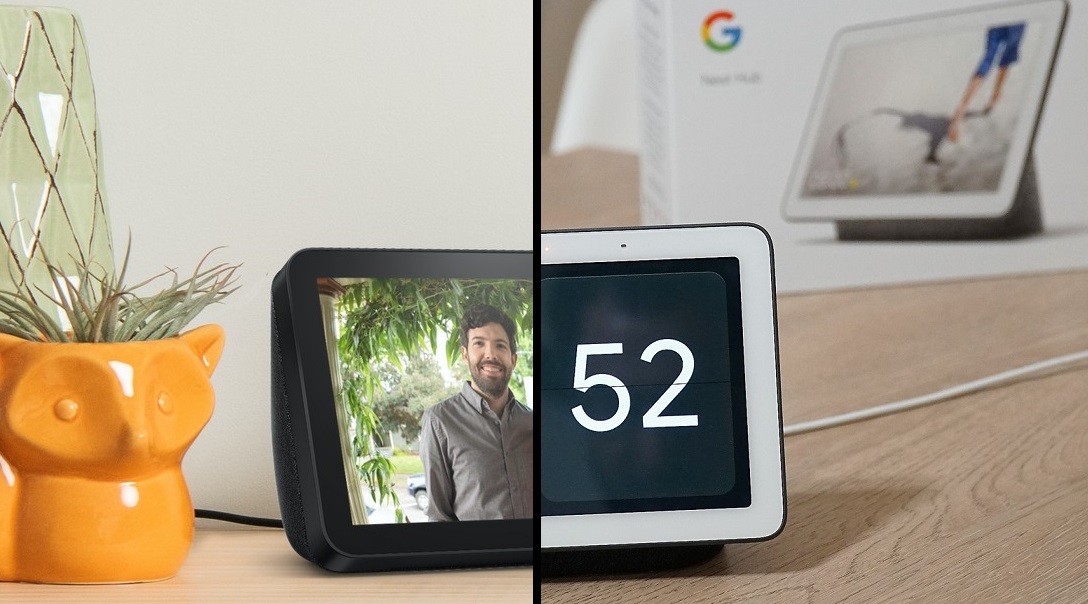 Google Nest Hub o Amazon Echo Show? Sfida al miglior prezzo con le