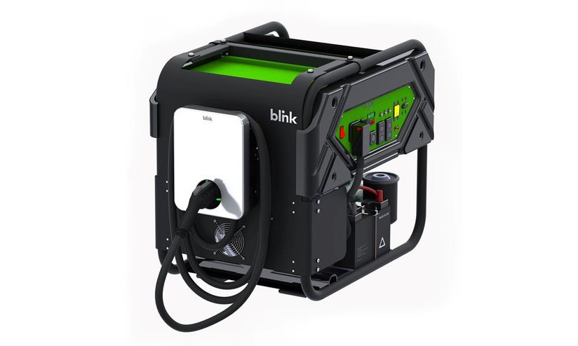 Blink Charging ha presentato un caricatore portatile per le auto