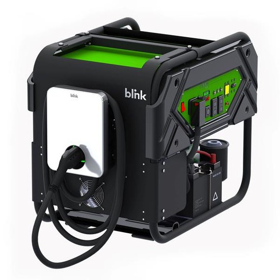 Blink Charging ha presentato un caricatore portatile per le auto elettriche  