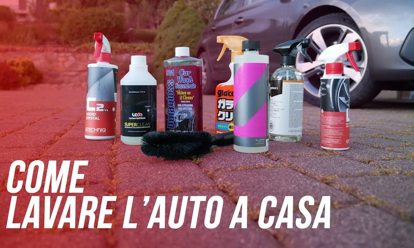 Cura dell'auto: prodotti per la pulizia e per la manutenzione