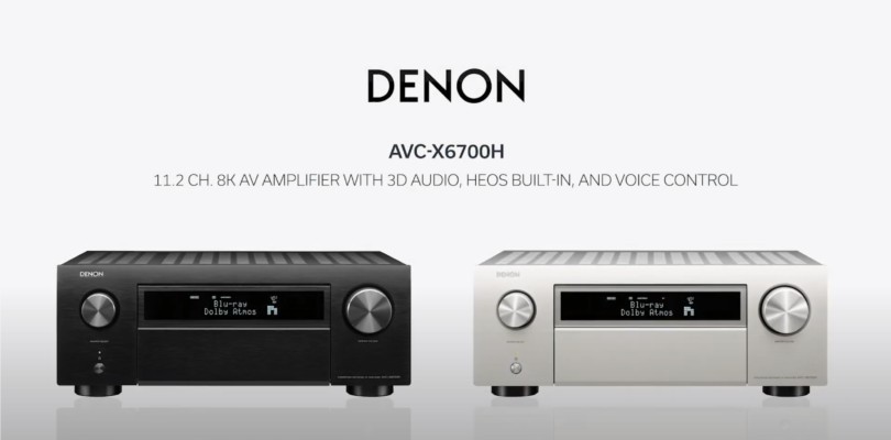 Denon presenta AVC-X6700H: amplificatore home cinema con HDMI 2.1 ...