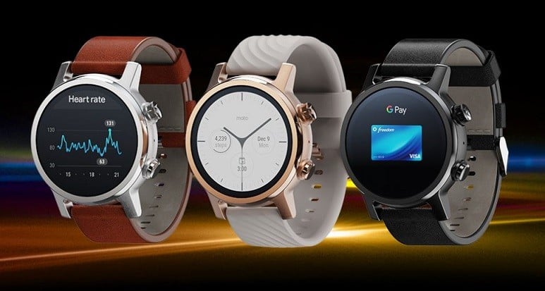 Imágenes muestran a un smartwatch de Motorola con Snapdragon Wear 4100