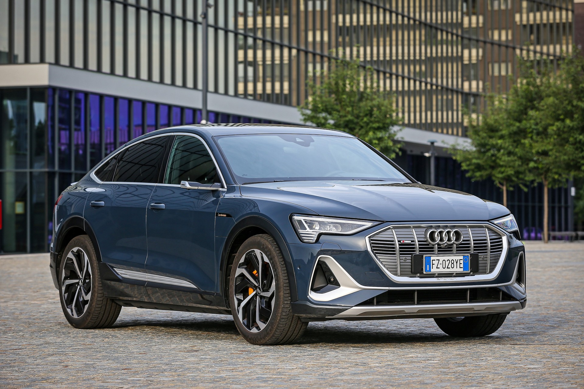 Audi e-tron Sportback, spiato il restyling: arriverà nel 2022