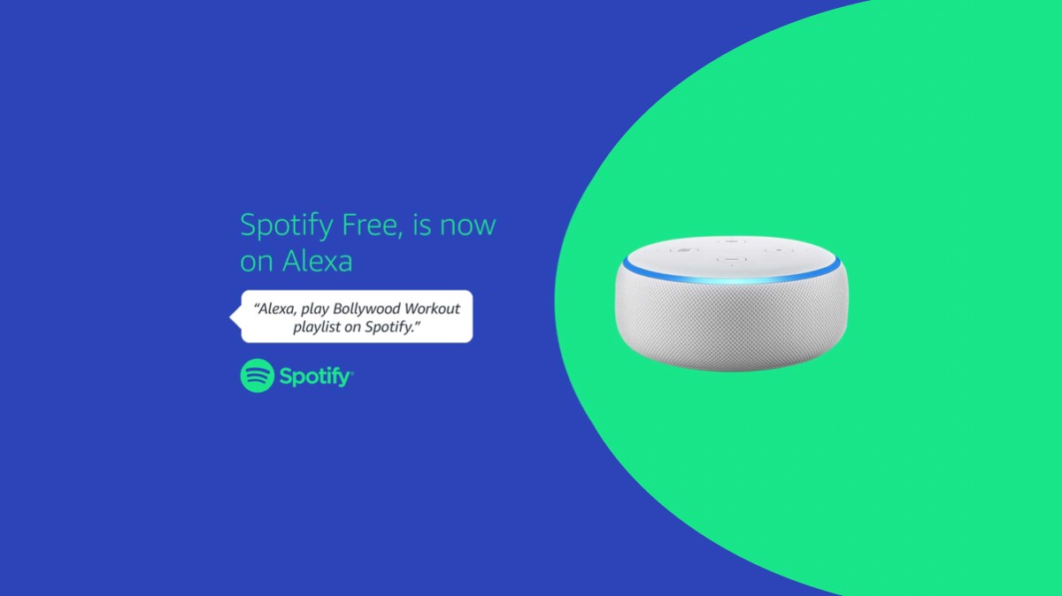 Spotify free shop echo dot