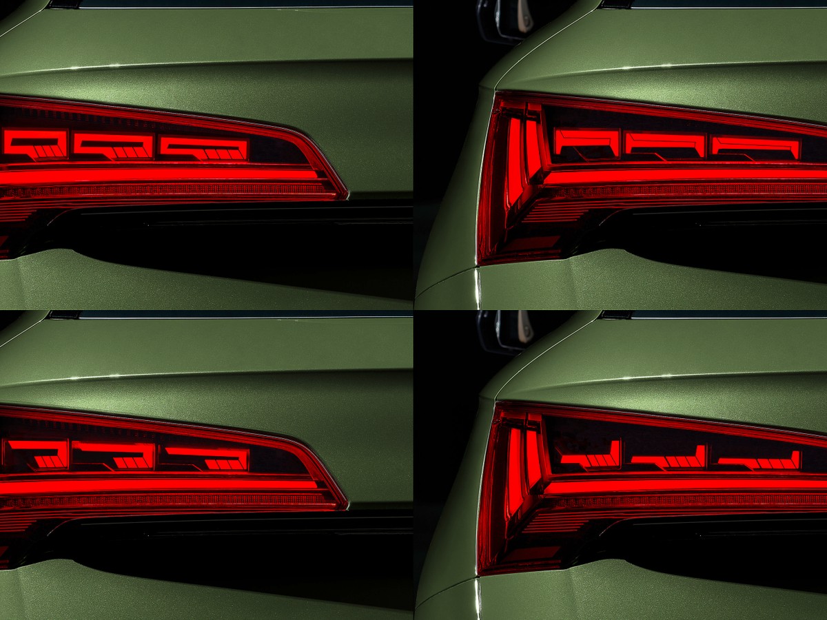 Audi porta l'illuminazione ad un livello superiore con i nuovi gruppi  ottici OLED 