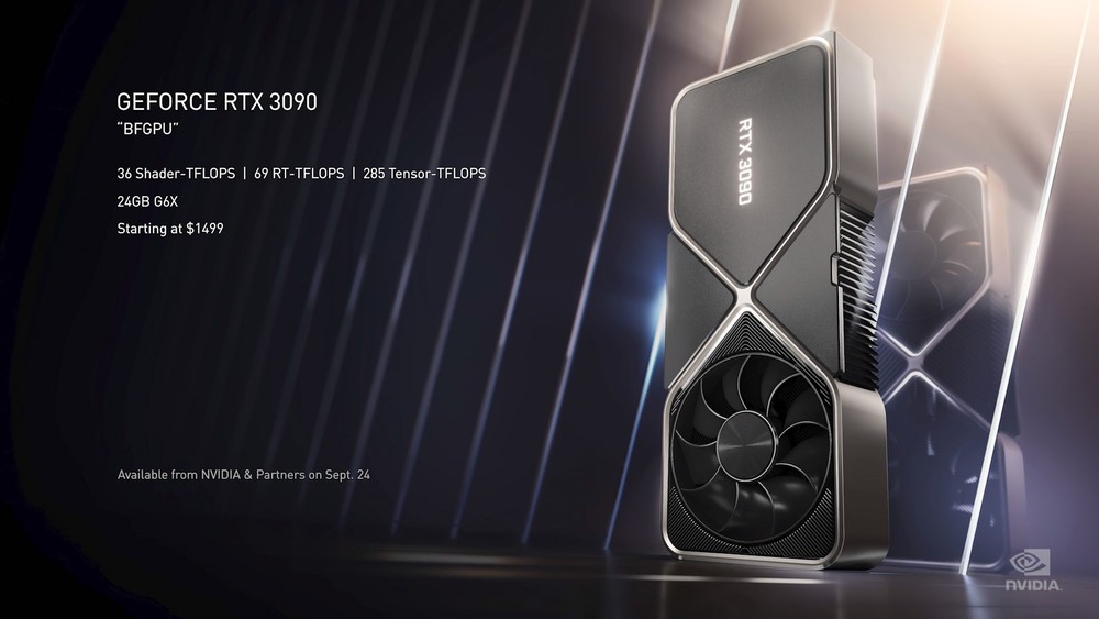 NVIDIA GeForce RTX 3090, 3080 e 3070 ufficiali, caratteristiche e prezzi  ITA - HDblog.it