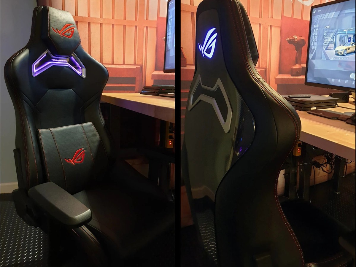 геймерское кресло asus rog