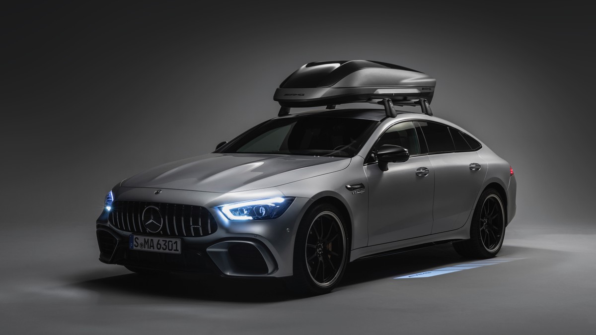 Mercedes-AMG lancia il suo box da tetto super aerodinamico 
