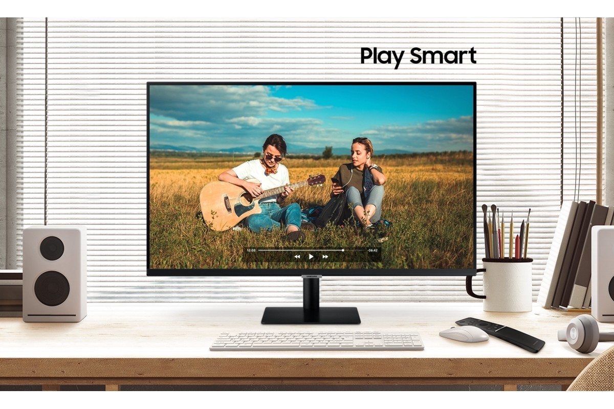 Samsung Smart Monitor ufficiali: display per PC fino a 32 4K con Tizen OS  