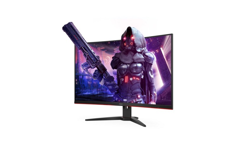 Da AOC due nuovi monitor gaming curvi da 31,5 e refresh a 165 Hz 