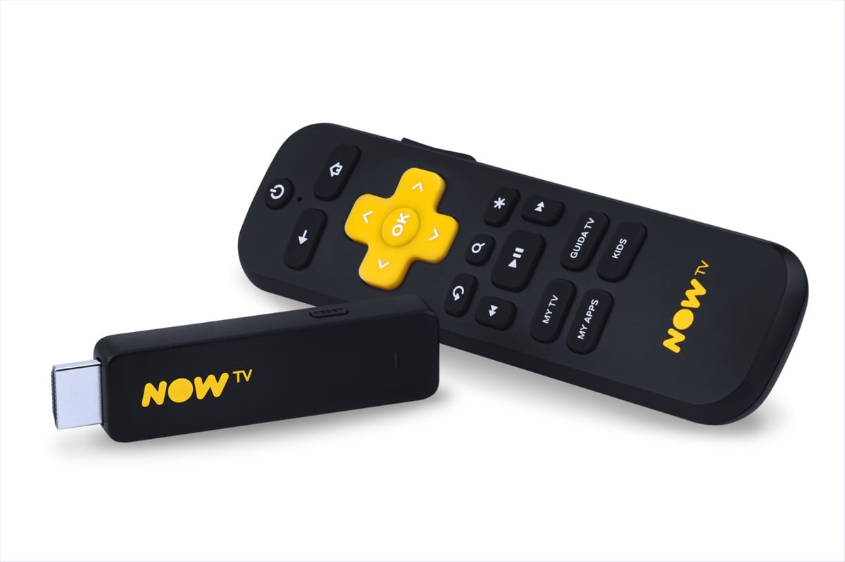 NOW TV Smart Stick a 19,99 euro con 3 mesi di Cinema o Entertainment ...