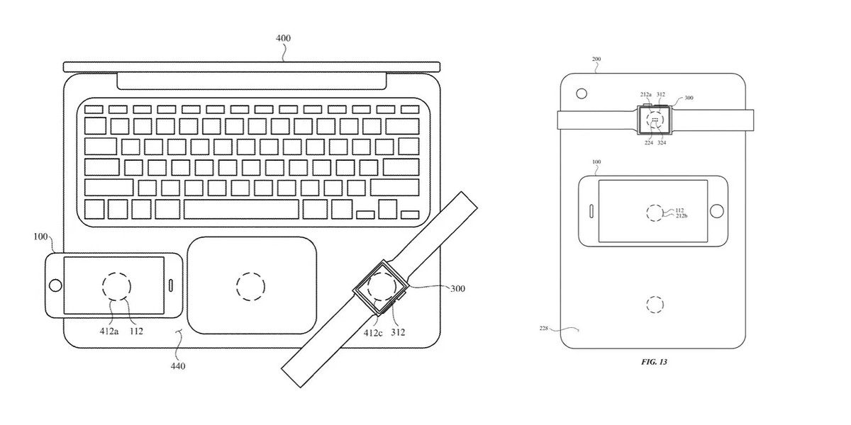 Apple pensa a un MacBook con ricarica wireless per iPhone, iPad e Watch