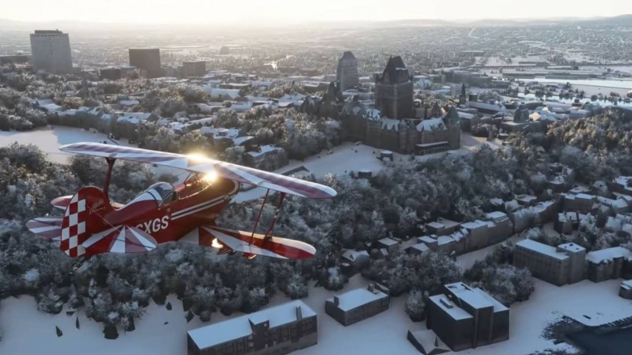 Microsoft Flight Simulator: ecco il trailer della modalità neve in real