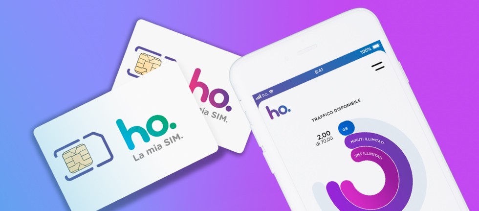 ho. Mobile, il codice seriale della SIM è disponibile nell'app