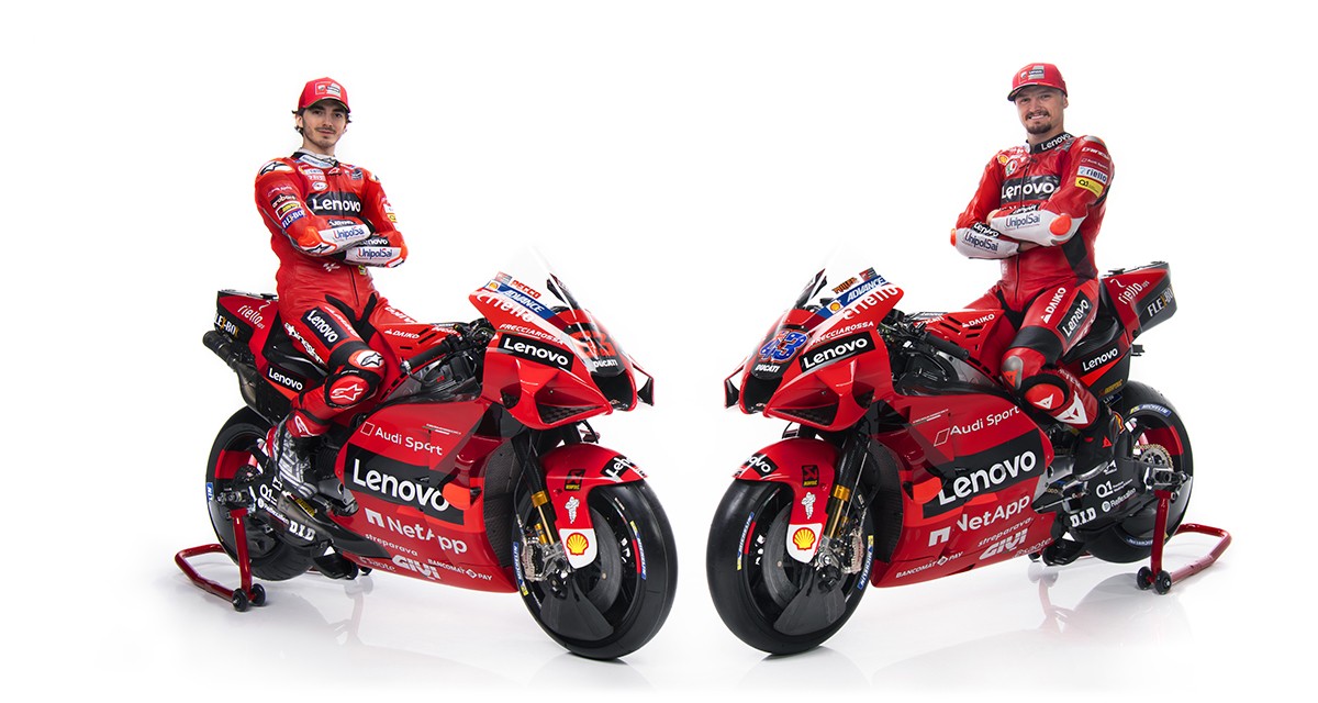 MotoGP, oggi la presentazione del nuovo Ducati Lenovo Team 