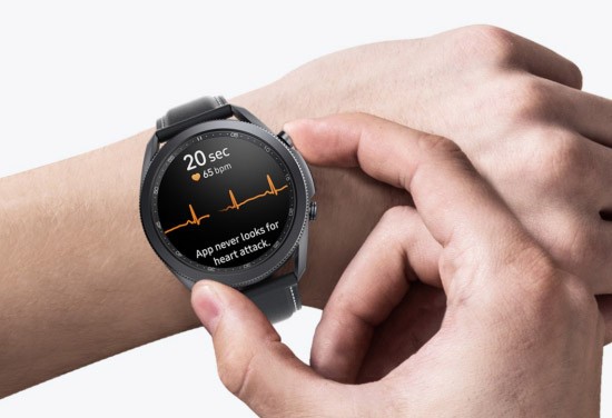 Samsung active best sale 2 cardiogram