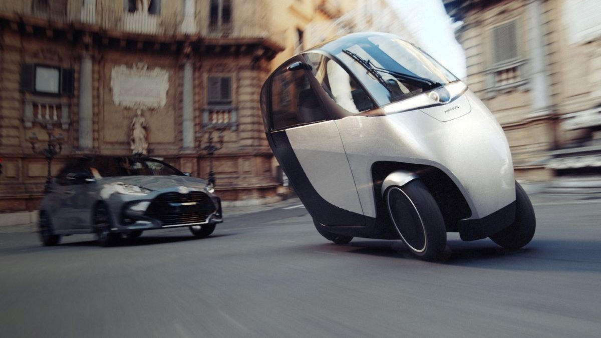 Nimbus, il simil scooter elettrico a tre ruote arriva in Europa nel 2022  